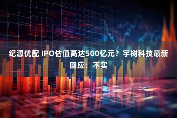 纪源优配 IPO估值高达500亿元？宇树科技最新回应：不实