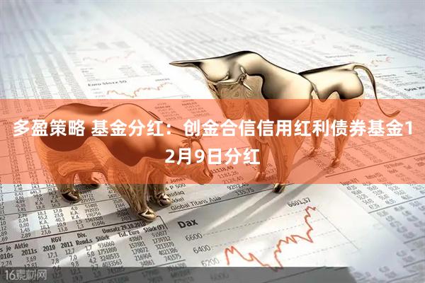 多盈策略 基金分红：创金合信信用红利债券基金12月9日分红